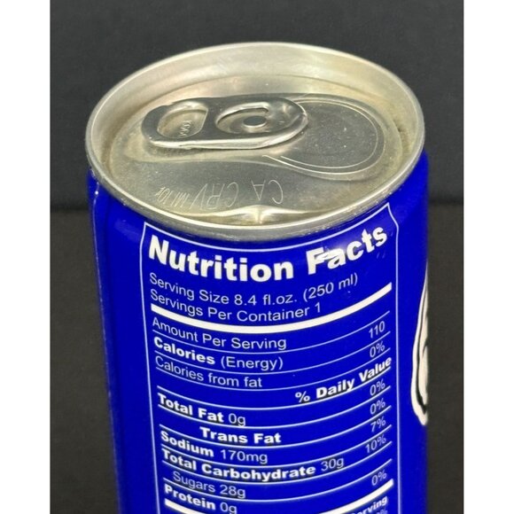 Super Mario Bros Power Up Energy Drink Nintendo 2007 Luigi Brothers - Picture 8 of 9